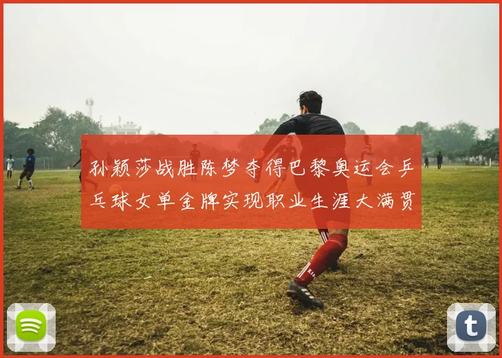 孙颖莎战胜陈梦夺得巴黎奥运会乒乓球女单金牌实现职业生涯大满贯